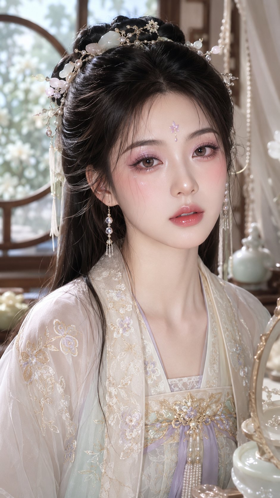 Traditional Chinese Style Dreamy Water-Glow Makeup