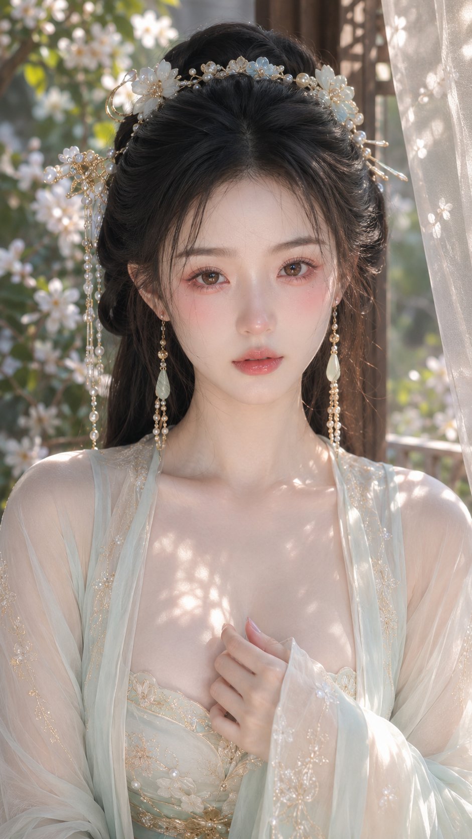 Eastern water-glow makeup