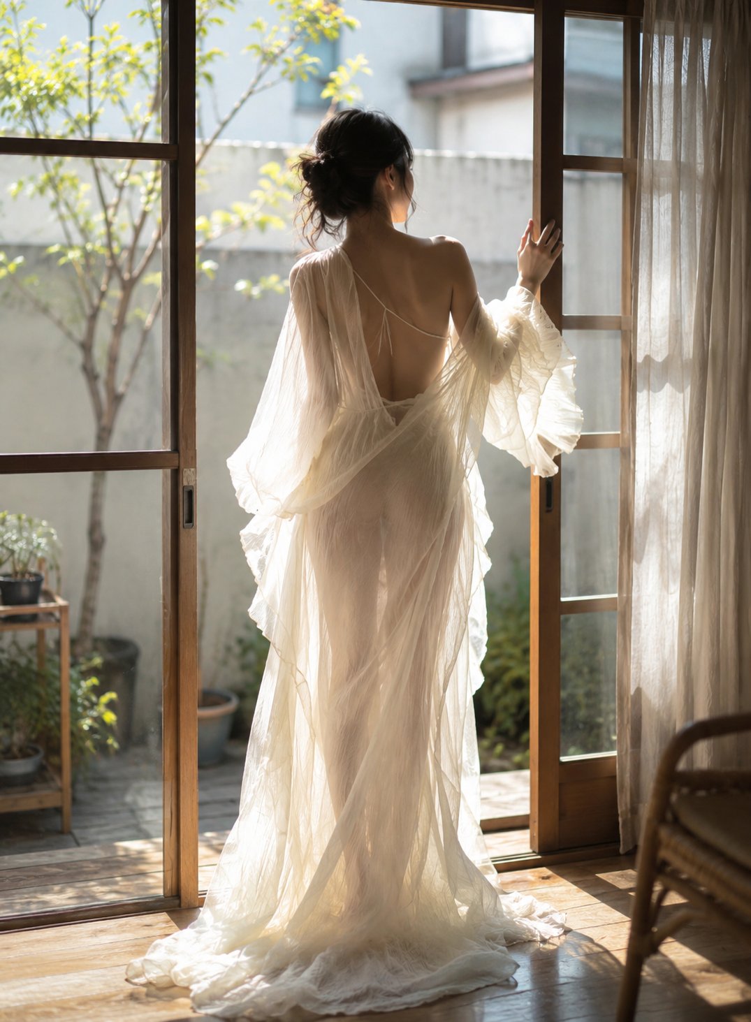 Before the morning light becomes words
