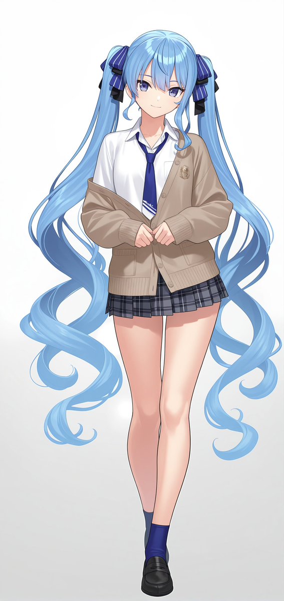 character anime illustration street gentle