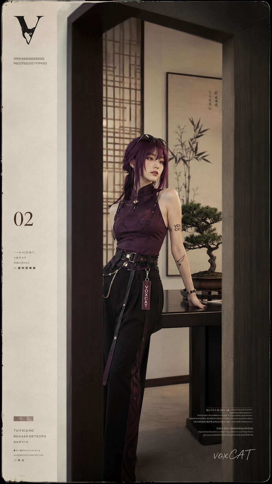 New Chinese Style Brand Visual Original East Asian Female Fashion Editorial