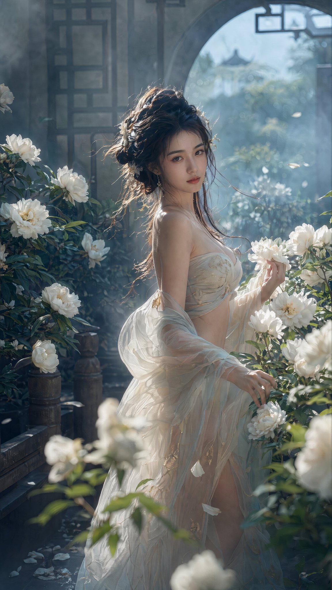 Liaozhai Zhiyi Oriental mysterious woman