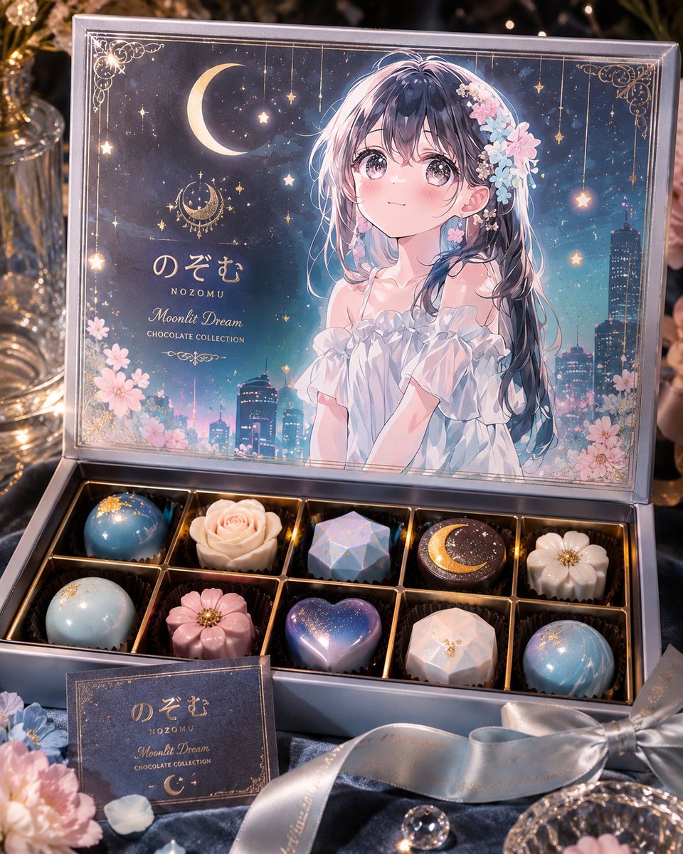Moonlight Anime Chocolate Gift Box