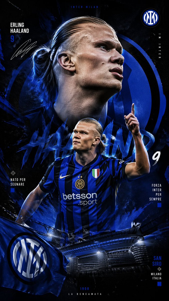 Inter Milan transfer poster
