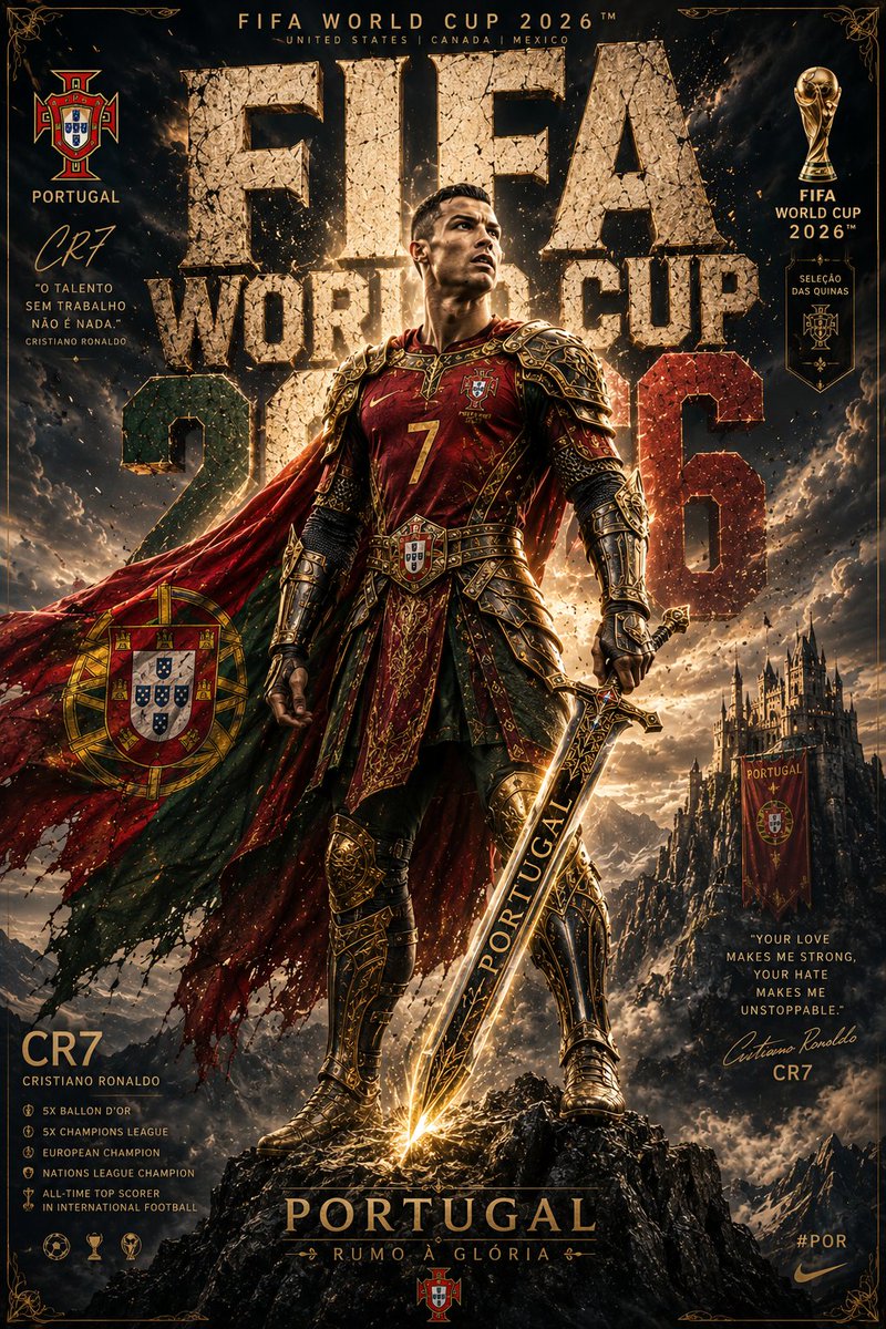 Knight armor FIFA hero poster