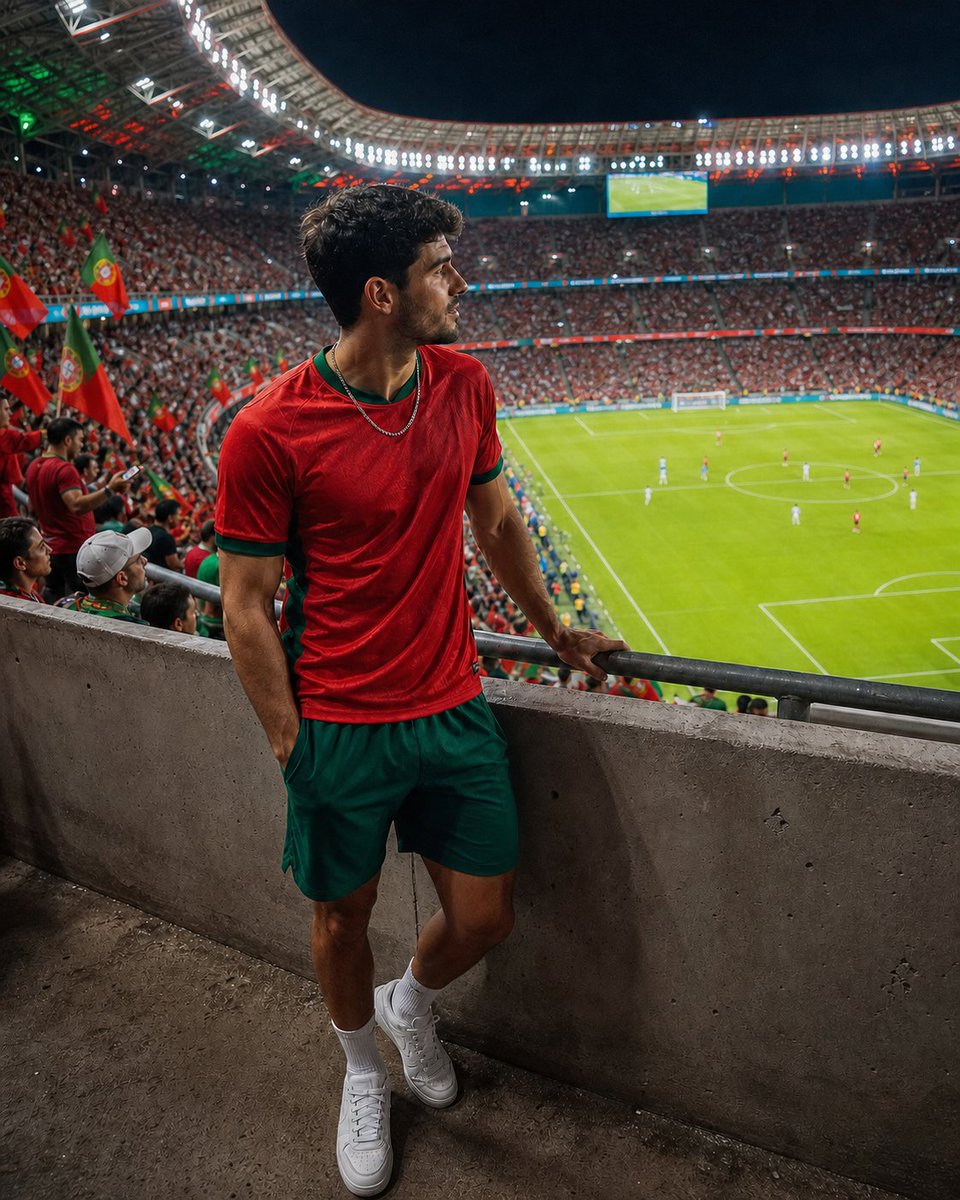 Professional stadium fan photography prompt