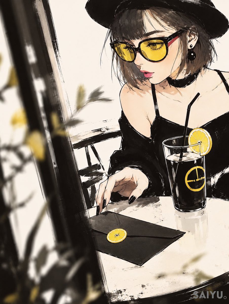 The Unsent Letter · Cafe Illustration