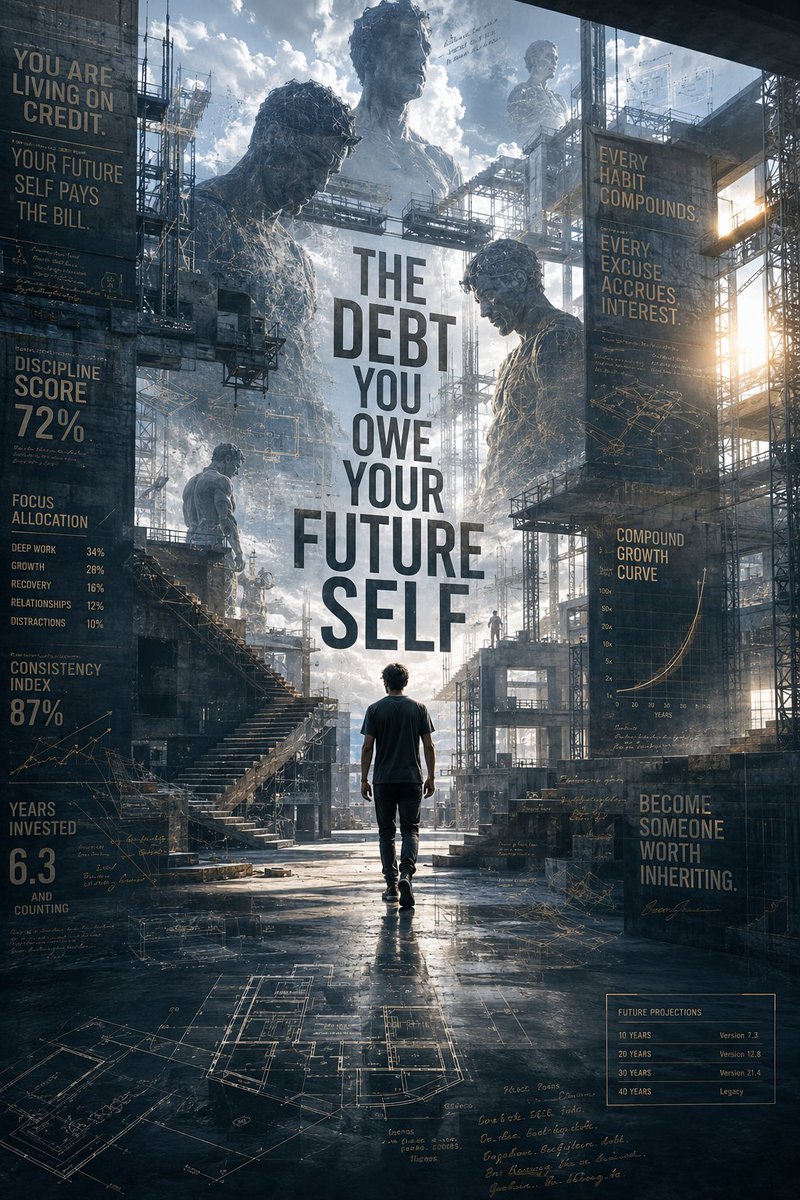 Cinematic “Future Self” Motivational Poster