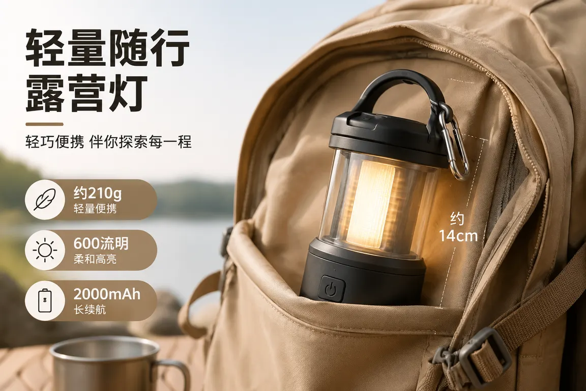 E-commerce Main Image Visual Director · Scene Main Image Camping Lantern Portable Scene Main Image