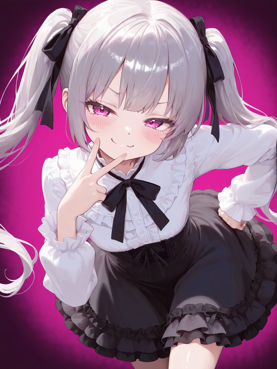 Anime girl illustration
