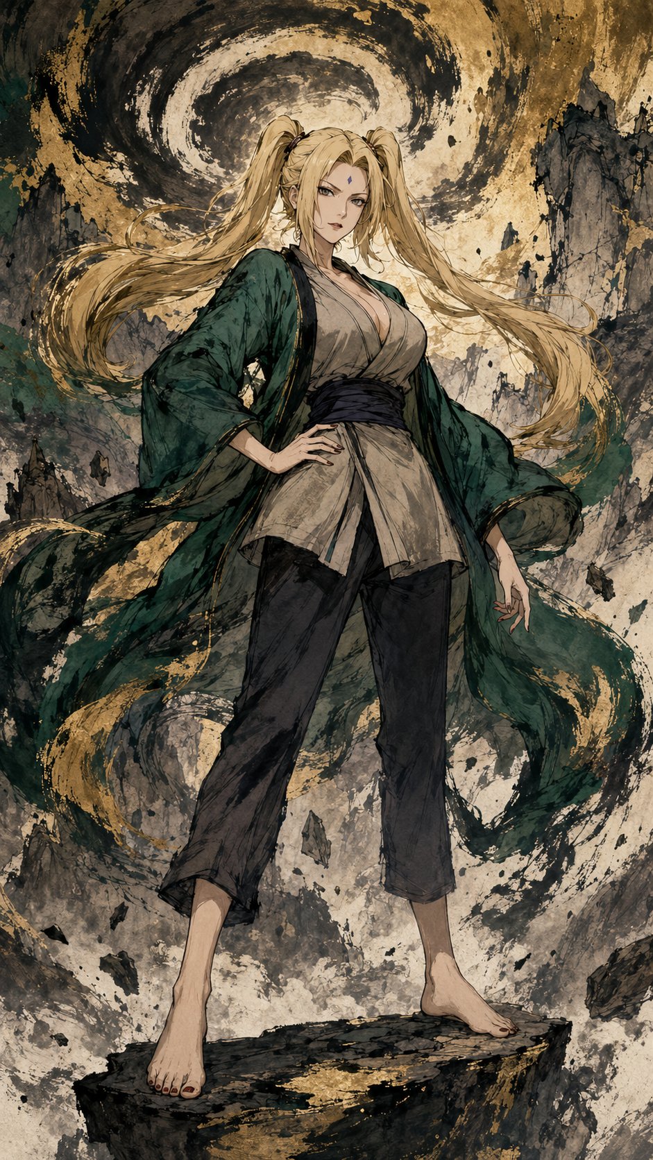 Naruto Series - Tsunade's Twin Tails Are Cute Too~