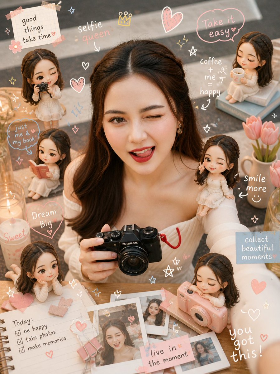 Starry sky, dreamy, cute