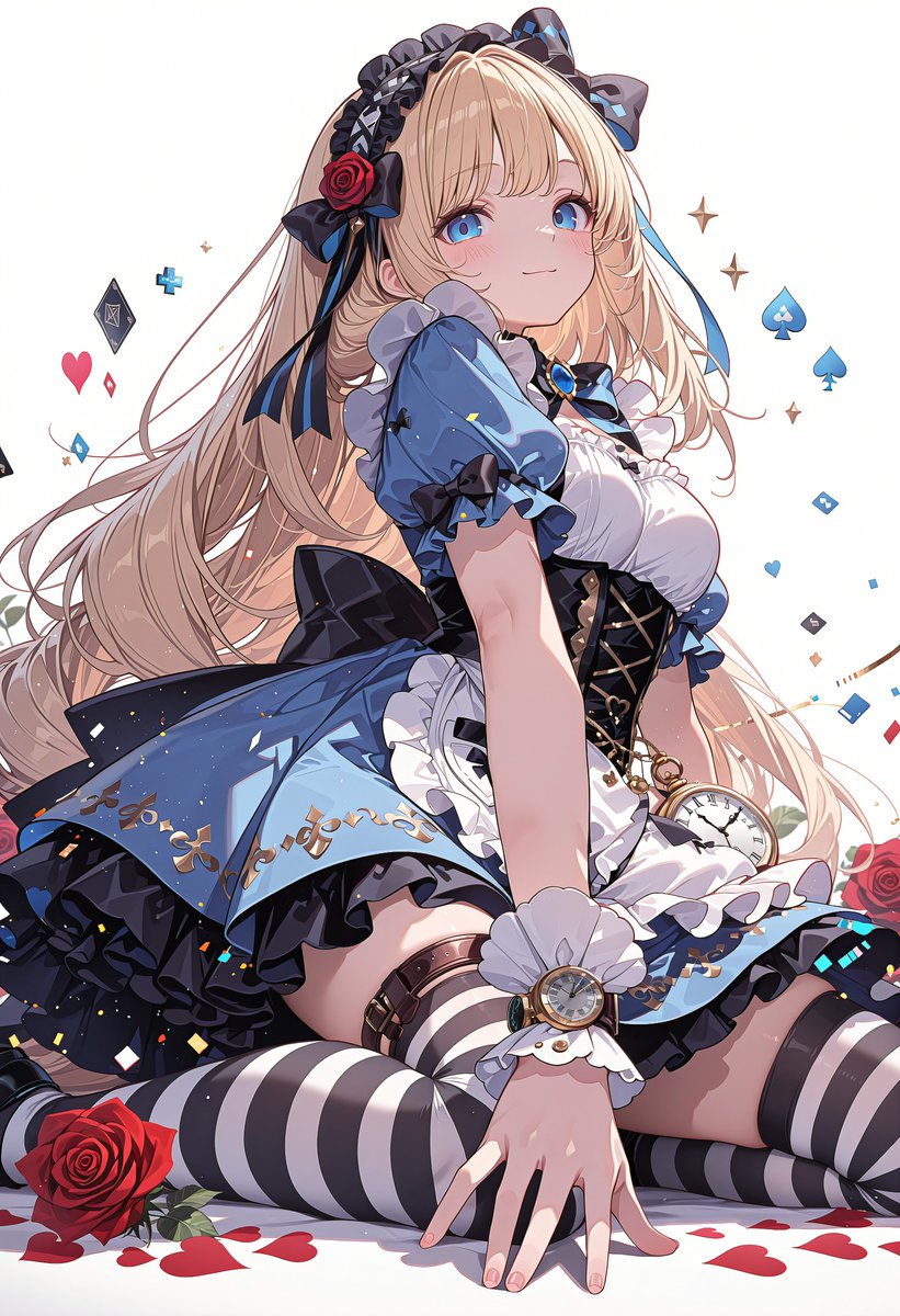 Girl anime illustration starry sky studio premium