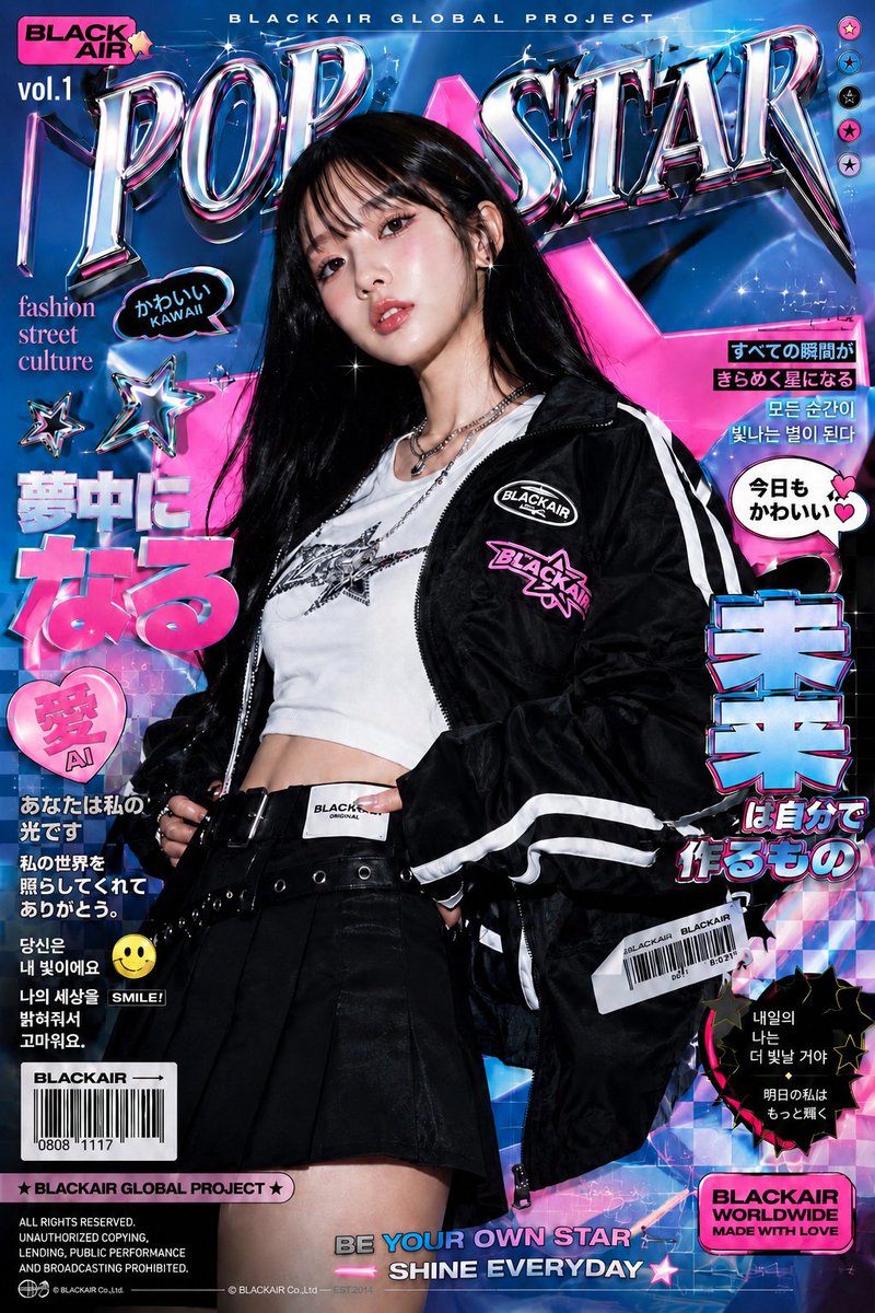 K-Fashion Retro Street Style Fashion Editorial
