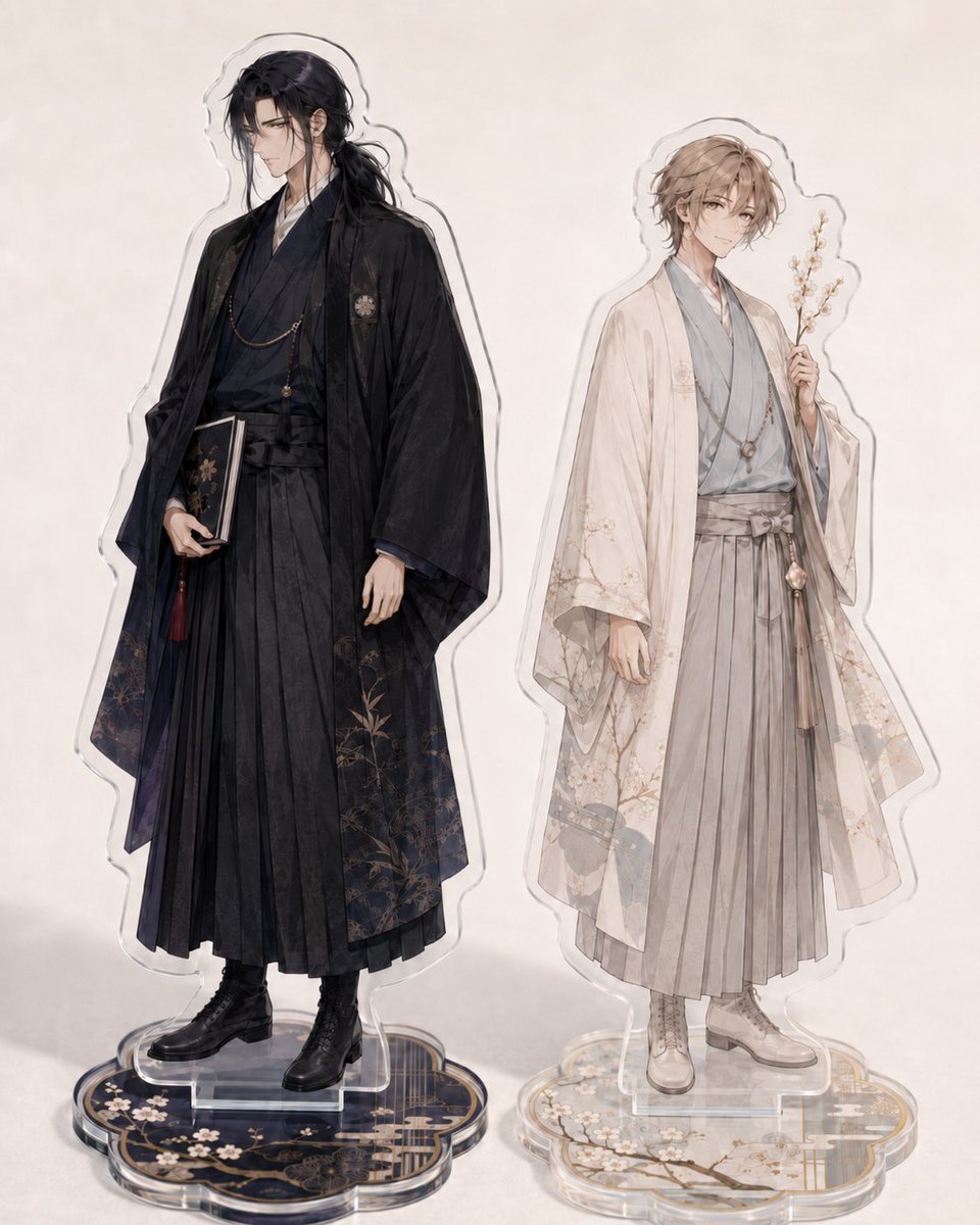 Character anime illustration, elegant