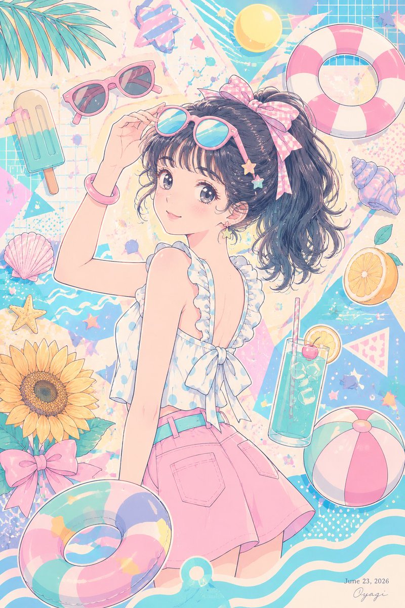 Dragon anime illustration cute