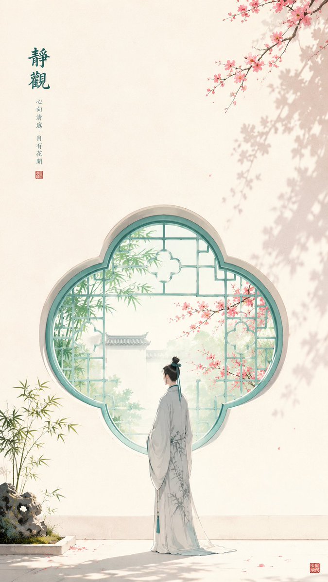 Portrait Minimalist Poster Elegant