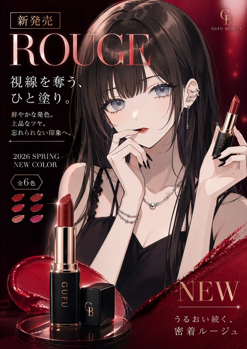 Portrait anime illustration elegant