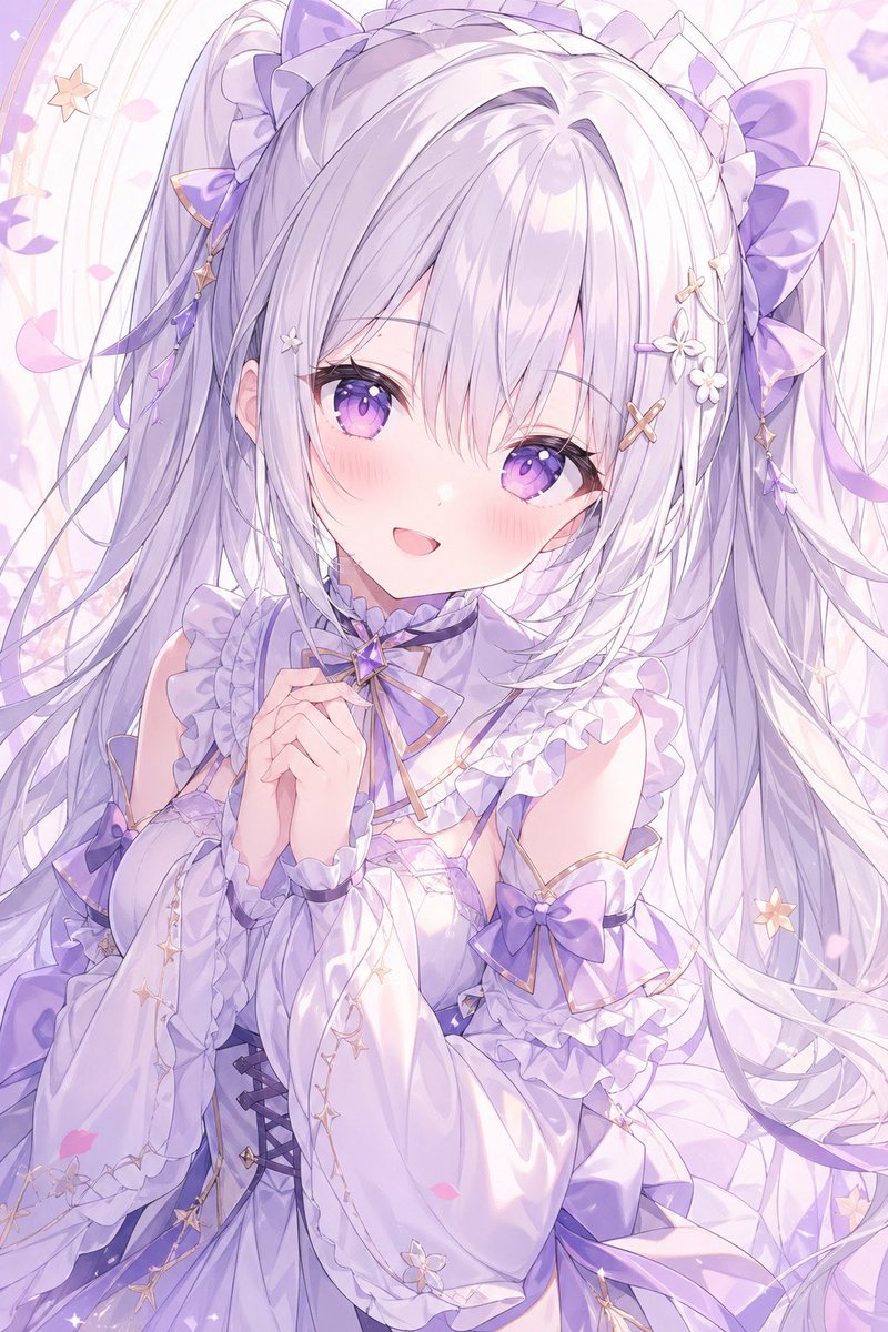 Portrait anime dreamy elegant