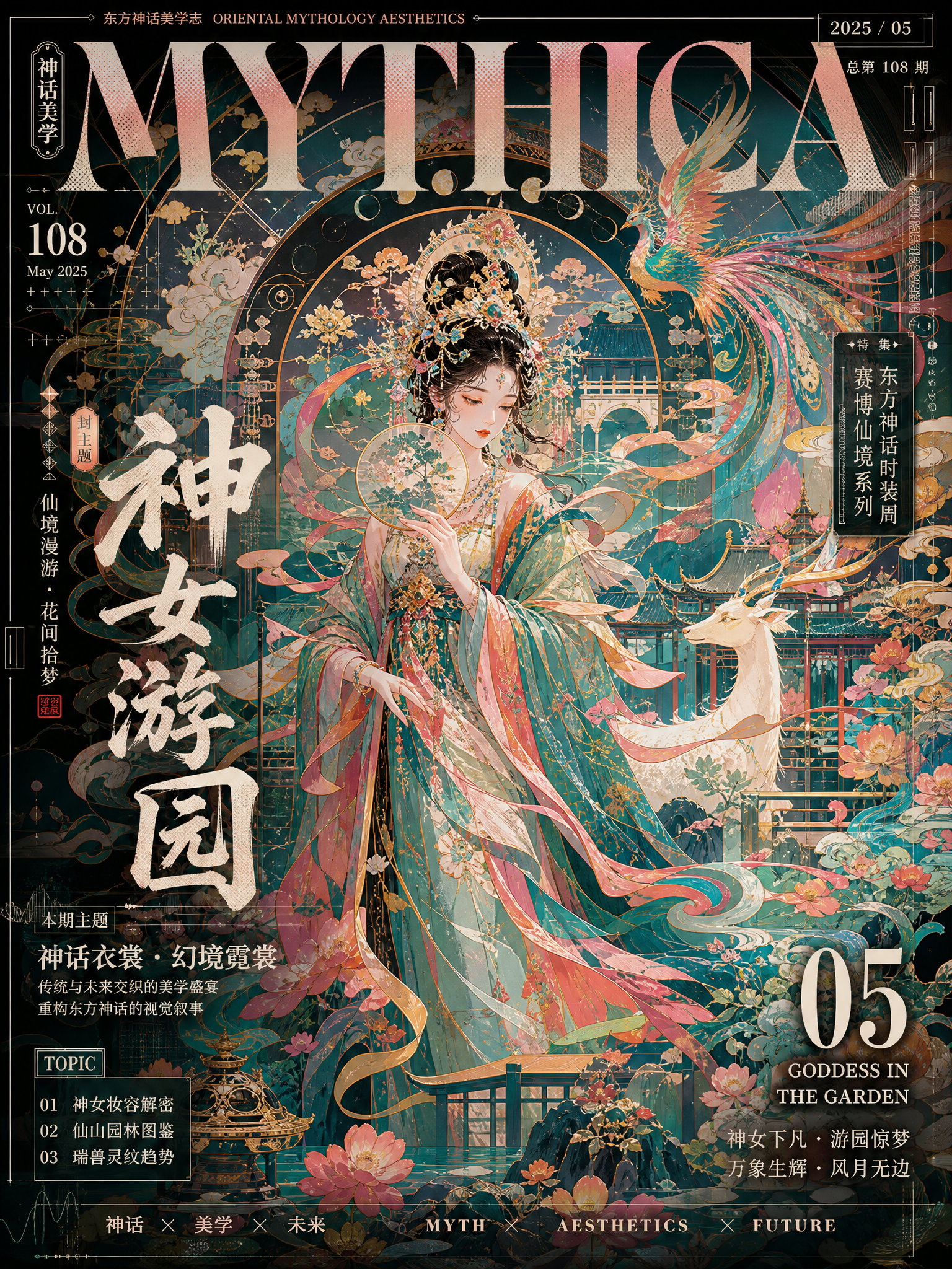 Theme: Goddess Strolling in the Garden