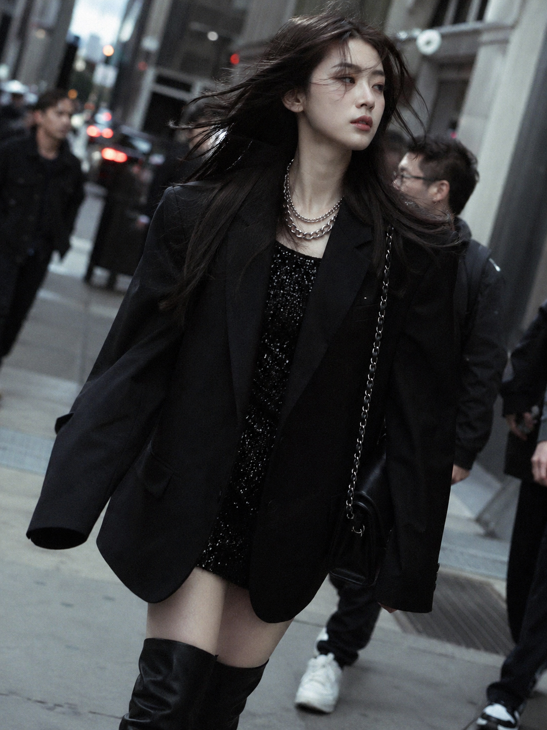 Cinematic woman