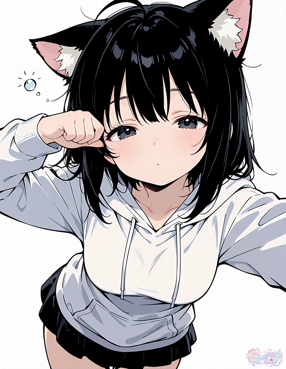 Anime cute portrait
